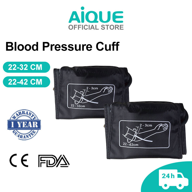 AIQUE Sphygmomanometer Cuff 2232/42cm Single Tube Sphygmomanometer Fat