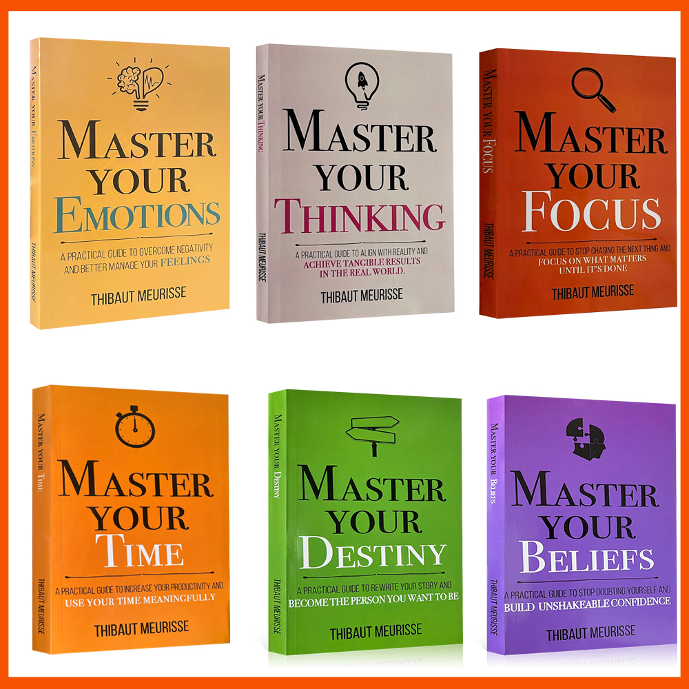 Thibaut Meurisse Master Your Series Book (Thinking,Emotions, Focus,Time ...