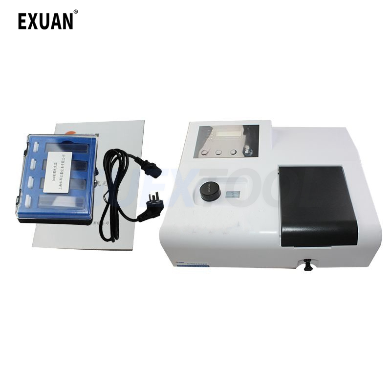 721 UV Visible Spectrometer Wavelength 350-1020nm Photometer Digital ...