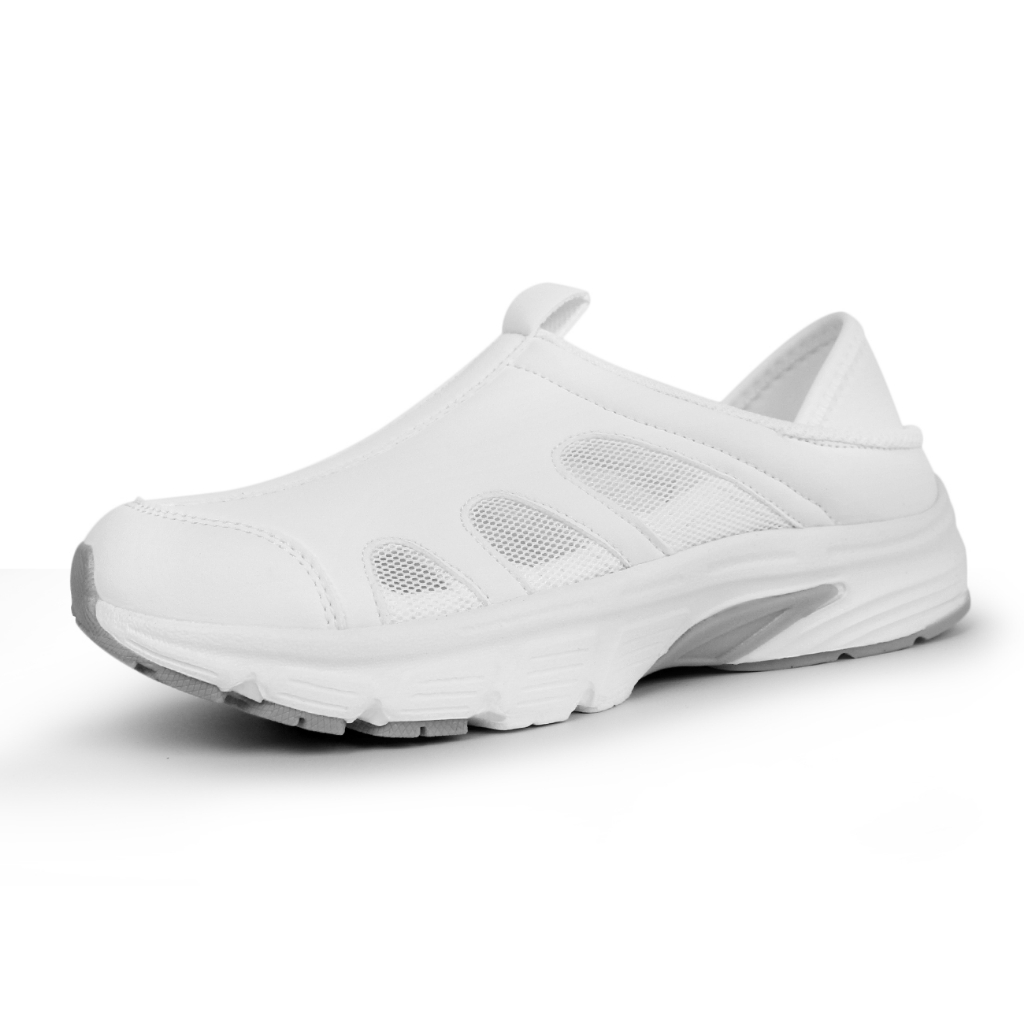 Nurse Clogs Hawkwell Pro Leather - Slip Resistant Healthcare Shoes With ...