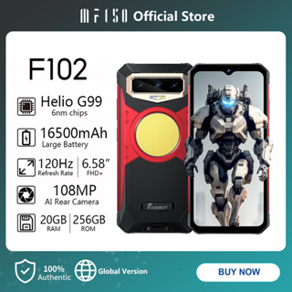 16500mAh FOSSiBOT F102 20GB+256GB Rugged Smartphone 6.58 108MP Camera 3W  Light