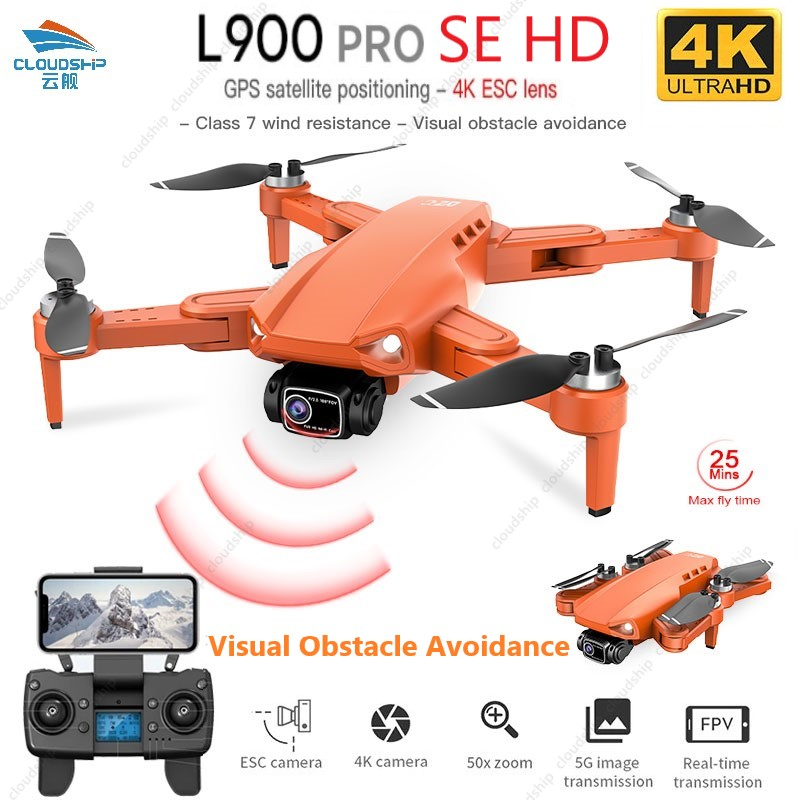 Original l900 Pro Se HD GPS Drone 4K Camera With Visual Obstacle ...