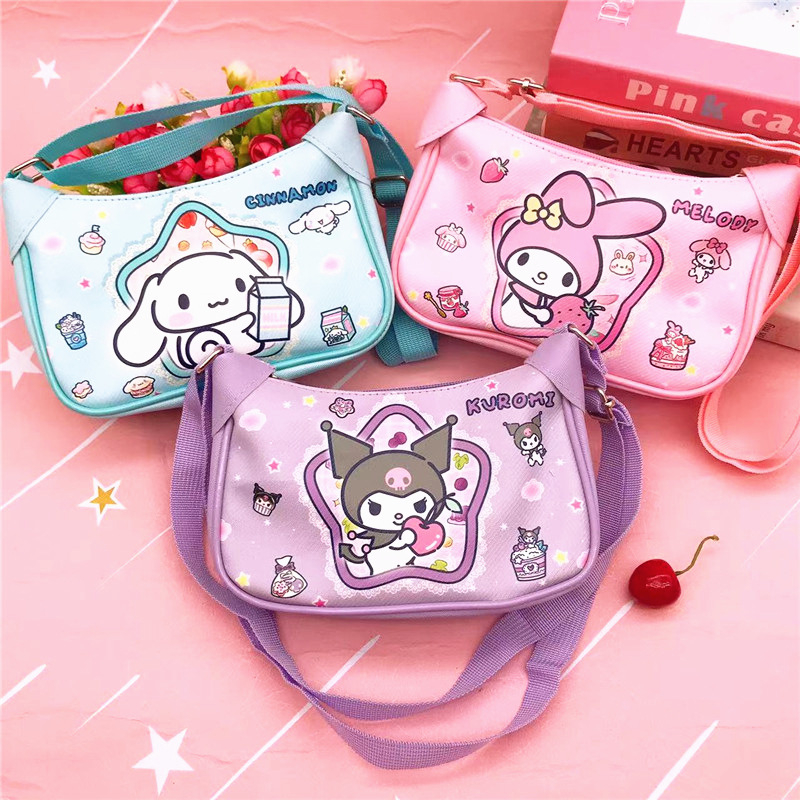 Sanrio Melody Kuromi Cinnamoroll Pom Pom Purin Pochacco Litter Twins ...