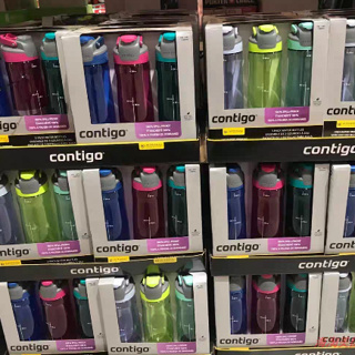 Contigo Autoclose Shake-N-Go 20 oz Tumbler, 3-pack