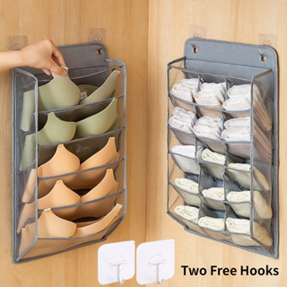 12+18 Pockets Foldable Undergarments Organiser Sock Organiser
