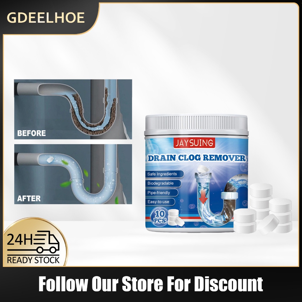 Jaysuing Dredge Deodorant Toilet Sink Drain Cleaner Sewer Fast Cleaning