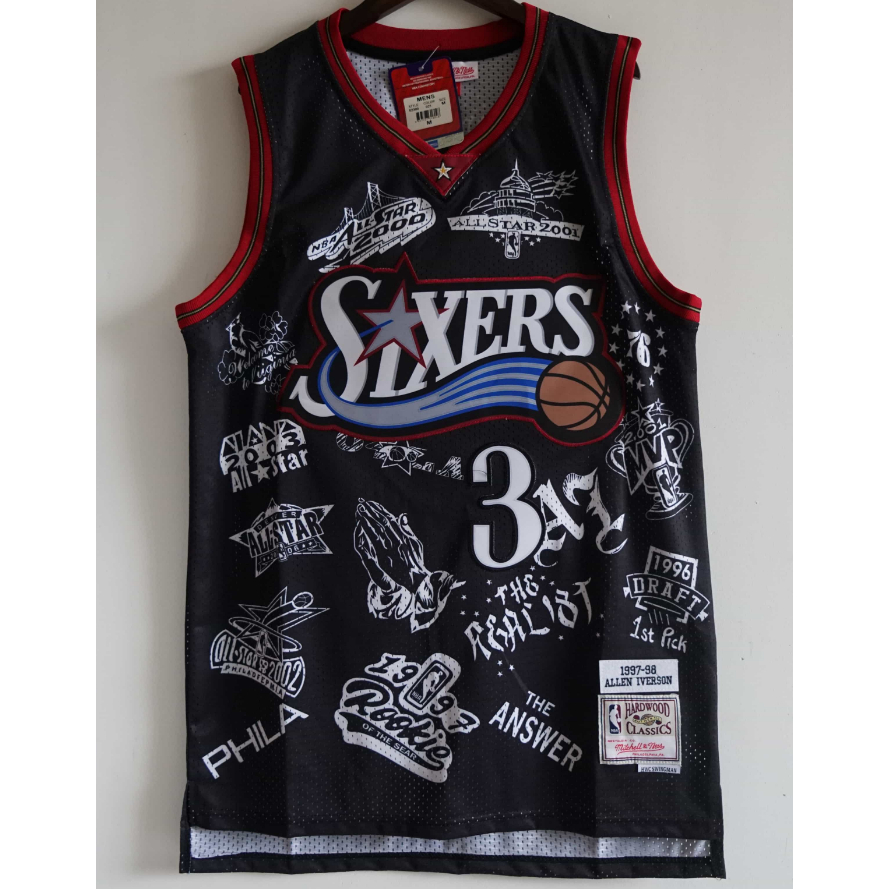 2023! PHILADELPHIA 76ERS MAC McCLUNG #9 JERSEY, PHILA MCCLUNG FULL  SUBLIMATION