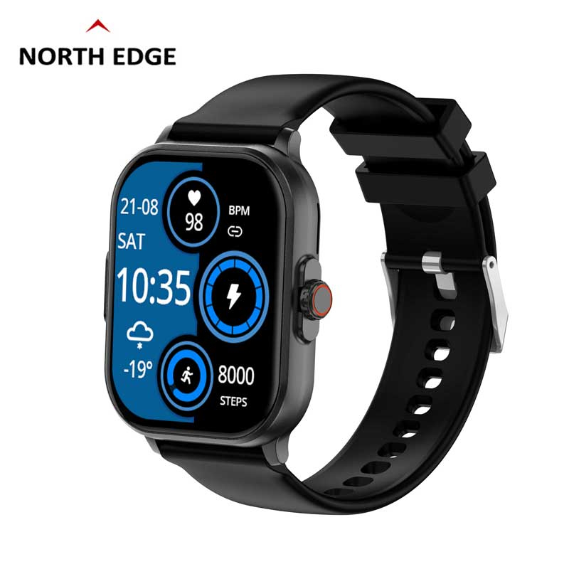 NORTH EDGE E02 ECG Health Smart Watch ECG, HR, SPO2, BP Sport Smart