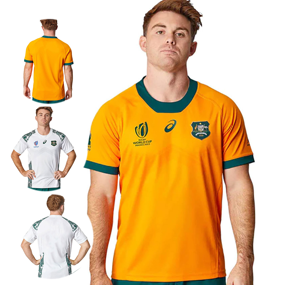 2023 2024 World Cup Jersey Australia Away/Home Rugby Jersey Size S5XL