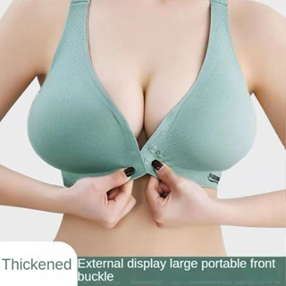 Women's Thin Bra with No Steel Ring Small Chest Large Size Gathered Breasts  Comfortable and Sexy Bra Thin (Beige, 34) at  Women's Clothing store