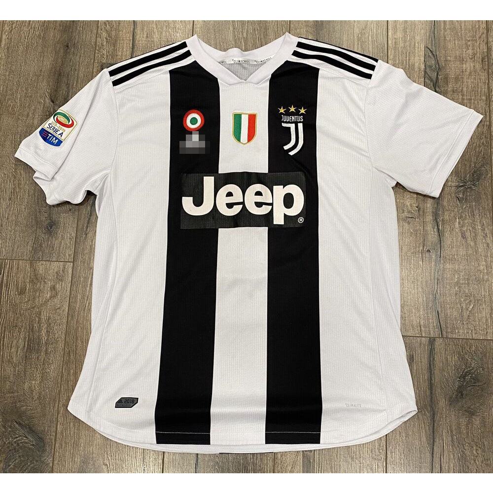 Cristiano Ronaldo Juventus 19/20 Authentic UCL Home Jersey by