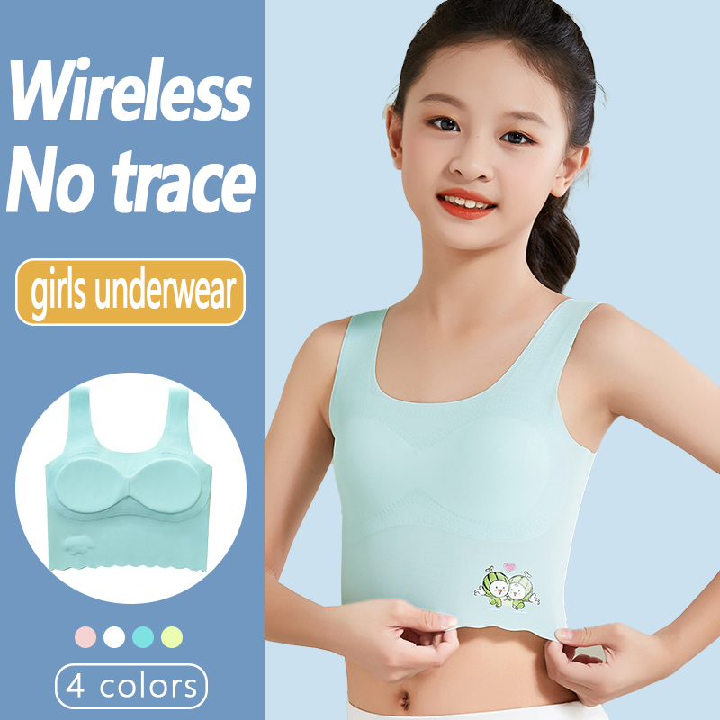 Ice Silk Seamless Girls Underwear Developmental Girls Children's