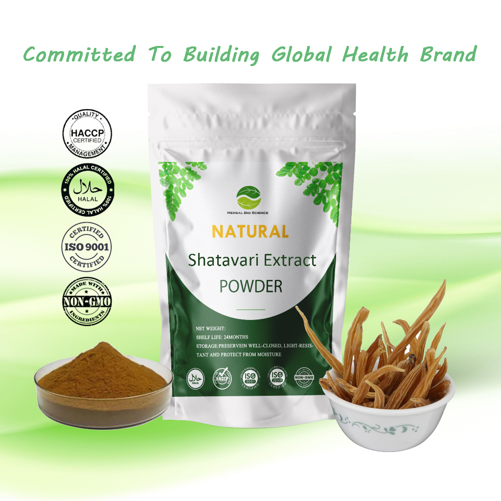 【Natural Shatavari Extract Powder/Asparagus Racemosus/Relieve stress/Help With Female Hormonal Balance/Kosher&amp;HALAL Certified