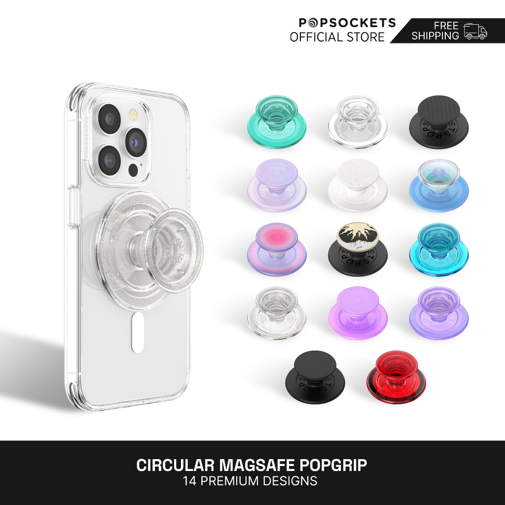 PopSockets Circular PopGrip for MagSafe The Premium Phone Grip