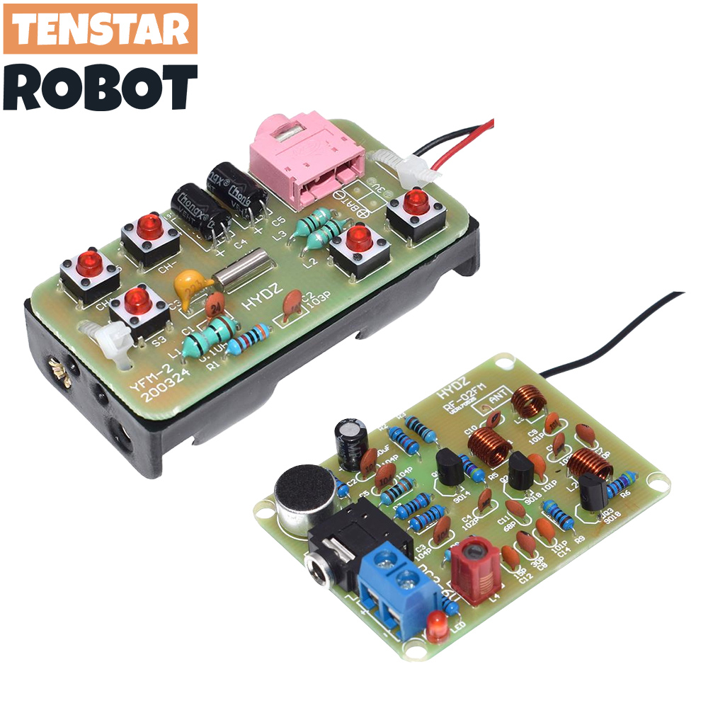 76108MHz FM Stereo Radio DIY Kit Wireless FM Transmitter and Receiver