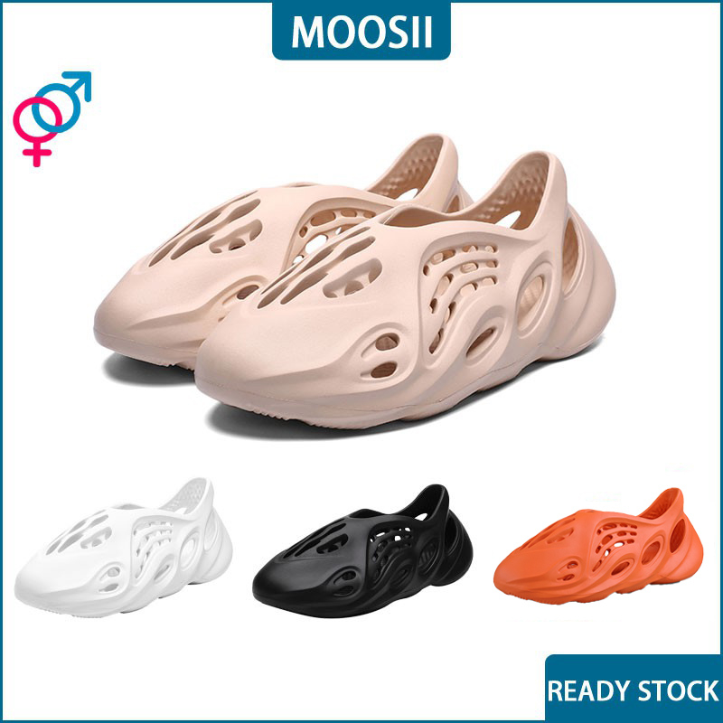raya MOOSII Ready Stock Hole shoes Women&Men slippers Couple sandals ...