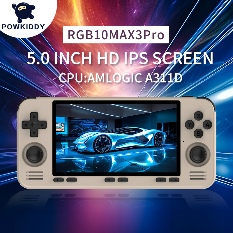 POWKIDDY rgb10max3pro Retro Handheld Gaming Machines Handheld Console