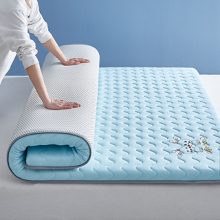 Tatami Mattress Thicker Mattress Soft Cushion Sponge Mat Dormitory Single  Double Folding Mattress Topper Foldable Sleeping Pad