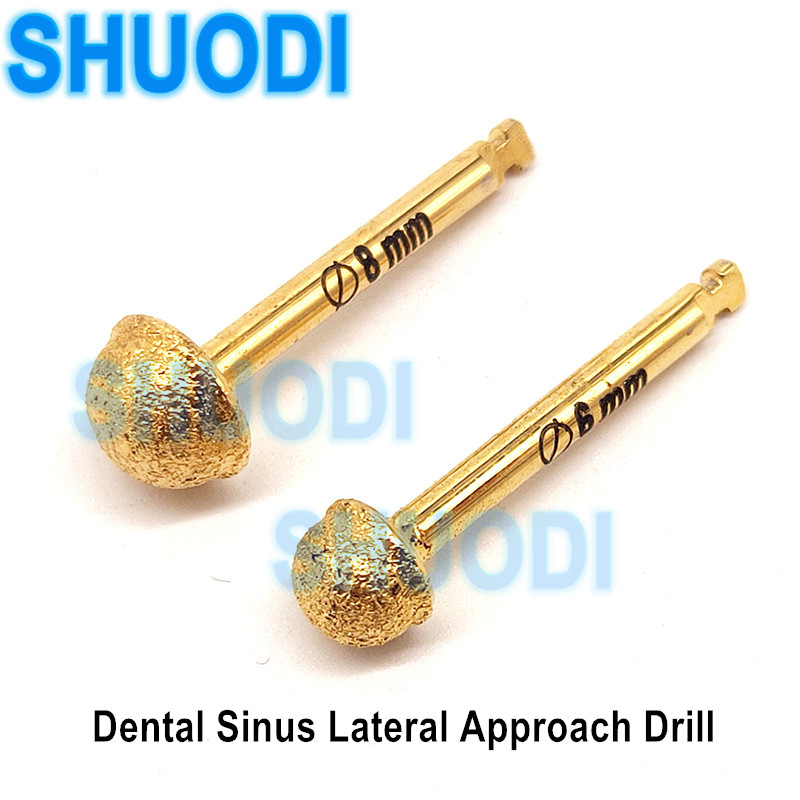 Dental Lateral Approach Sinus Lift Drills Kit Membrane Diamond Coated