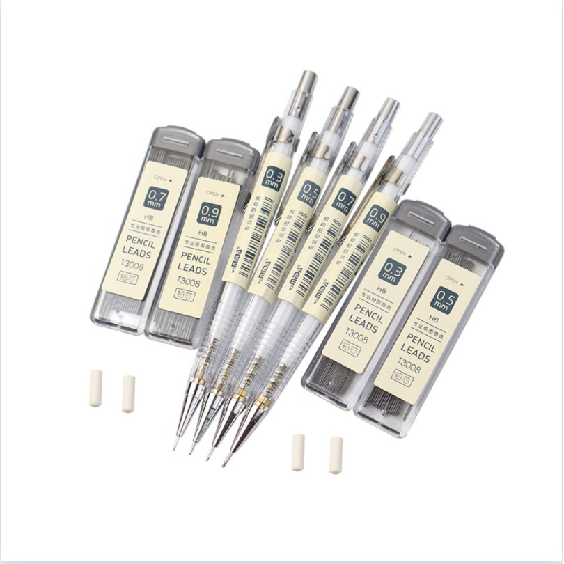 Mechanical Pencils Supplies 0.3/0.5/0.7/0.9mm HB Refills Quality