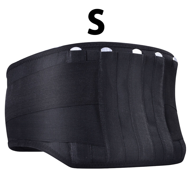 Adjustable Self-Heating Magnetic Therapy Waist Belt Lumbar Support Back  Waist Brace Faja Lumbar Men Women Waist Pain Relief black S