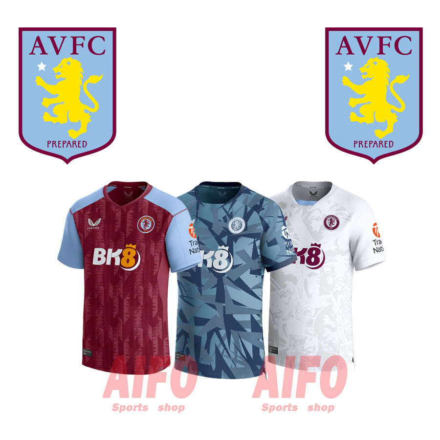Asto.n Vill.a Jersey 23/24 Soccer Football Home Away Jersey Soccer