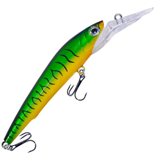 Floating Fishing Lure Hooks Fish Wobbler Tackle Crankbait Artificial  Hard