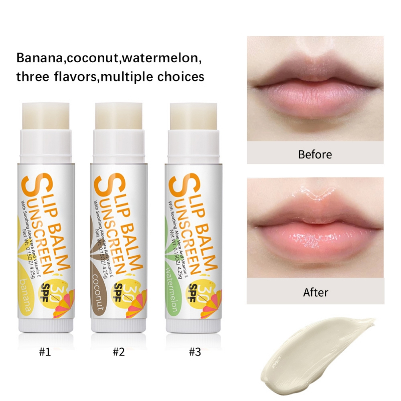 Sunscreen Lip Balm Moisturizing Protects Lips From UV Rays Repair