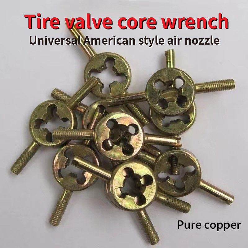 Valve Core Wrench American Valve Wrench Valve Key Valve Wrench Tire Adjustment Deflation Tool