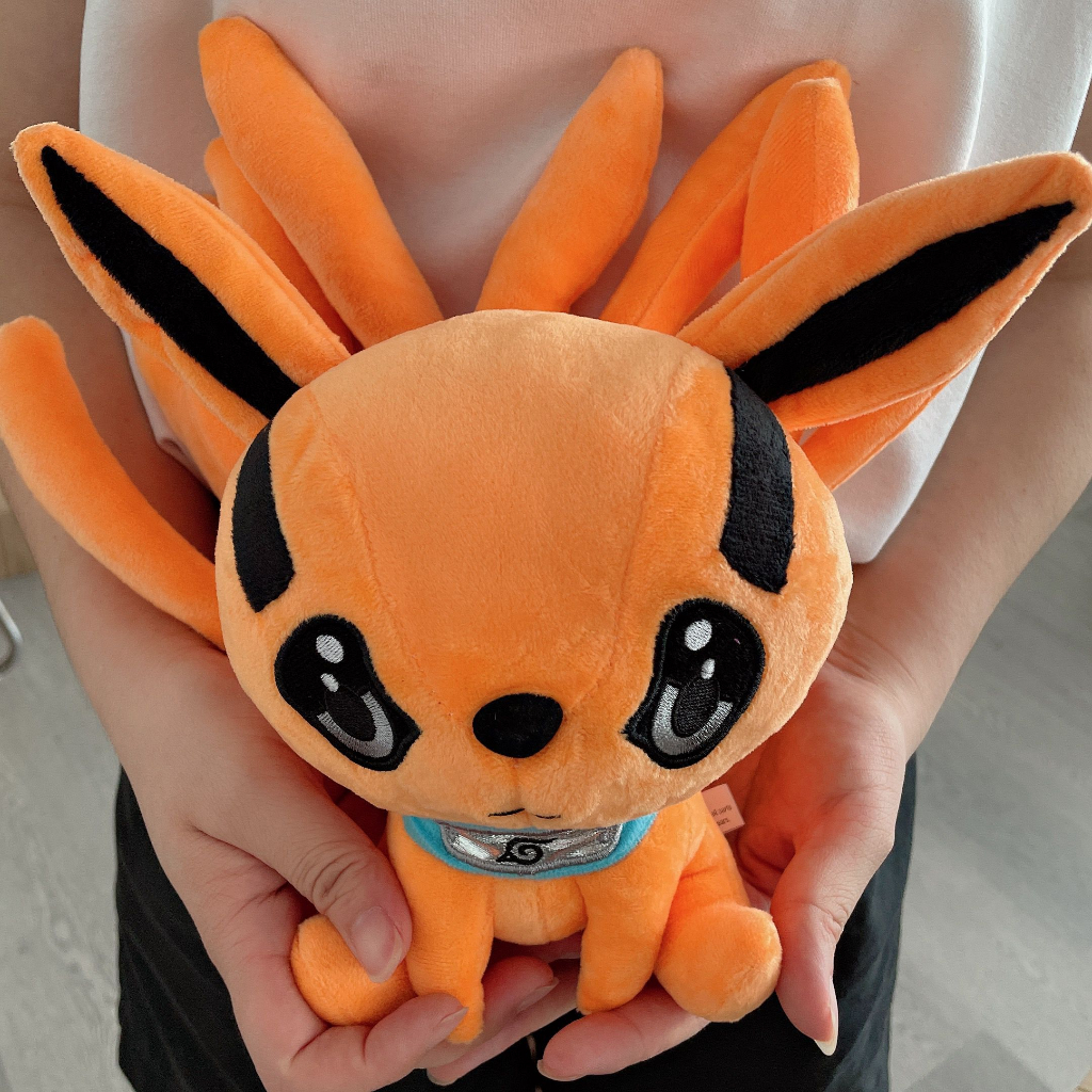 17cm Anime Naruto Figure Bijuu Kurama Plush Toys Doll Kyuubi Gumiho Fox Soft Stuffed Toy Children s Birthday Christmas Gifts Shopee Malaysia