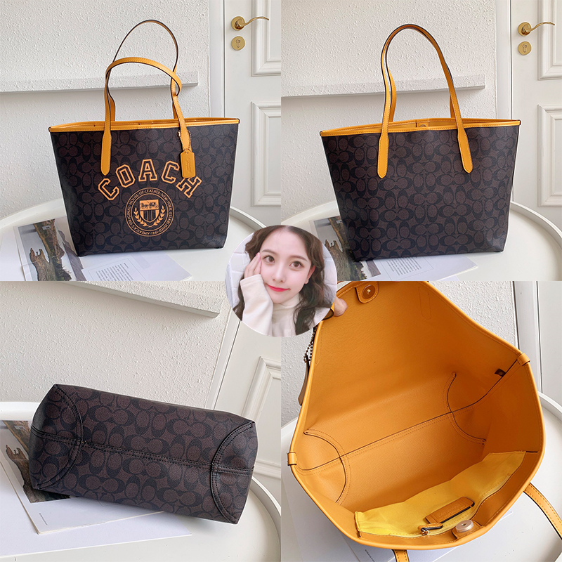 Free Shipping Coach City Zip Tote Signature Canvas Women Handbag Shopping Shoulder Bag 58292 36658 1665 Shopee Malaysia