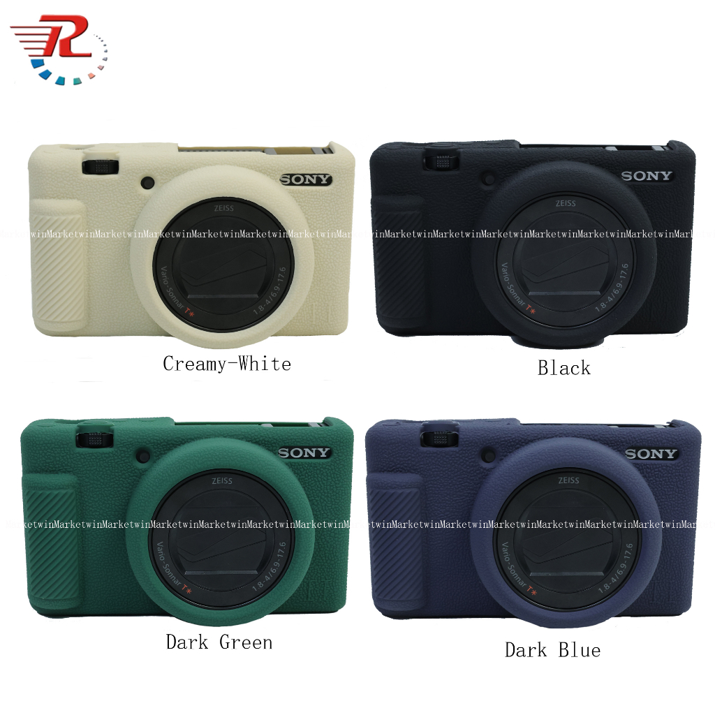 Sony ZV1 Mark II ZV1II Silicone Rubber Camera Body Case Cover For Sony