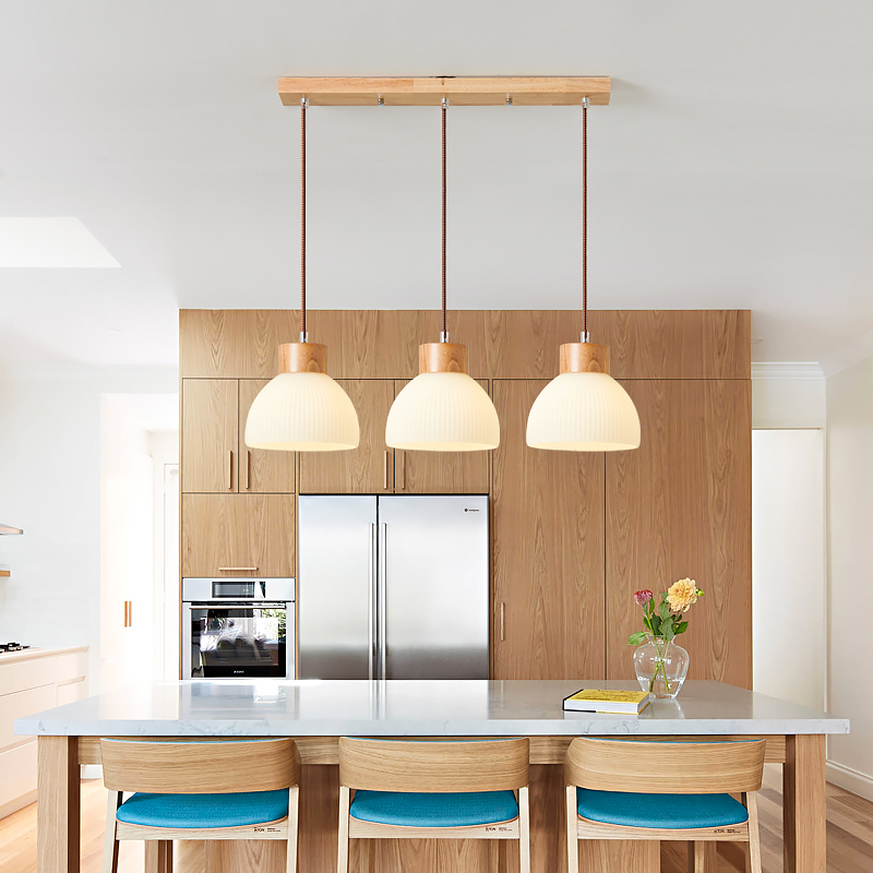 Candelier Makan Japanese Style Retro Dining Light Restaurant Bar Wooden