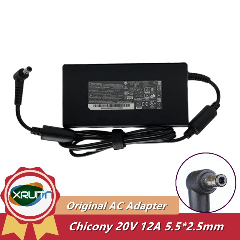 NEW USA PLUG Charger 240W A20-240P2A For MSI Sword 15