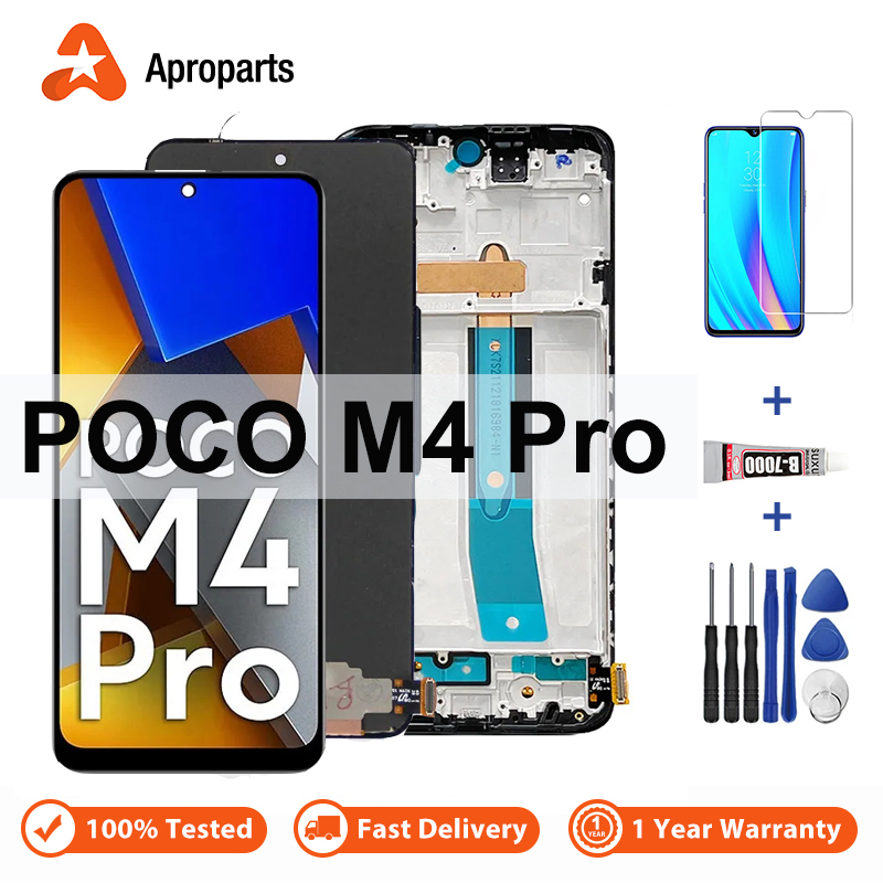 For Xiaomi Poco M4 Pro 4g 2201117pi Lcd Display Touch Screen Digitizer