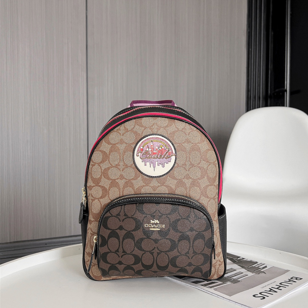 Coach sling backpack women's online