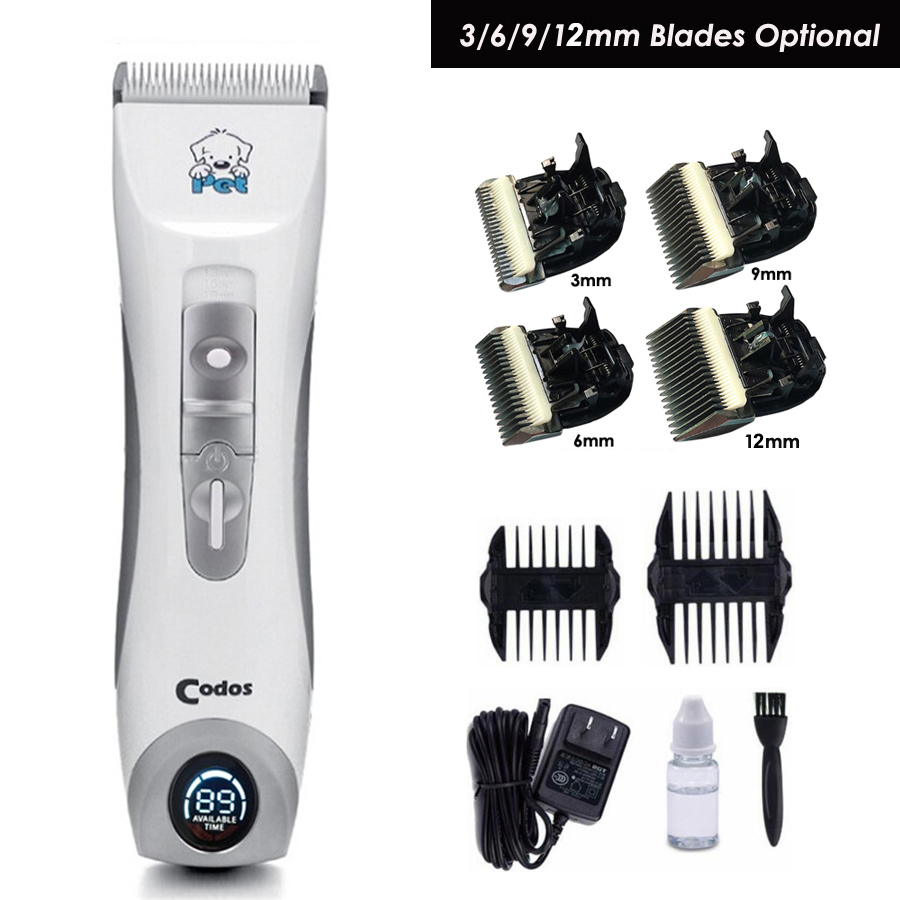 Codos CP9600 Pet Clipper Professional Cat Dog Clippers Grooming Trimmer ...