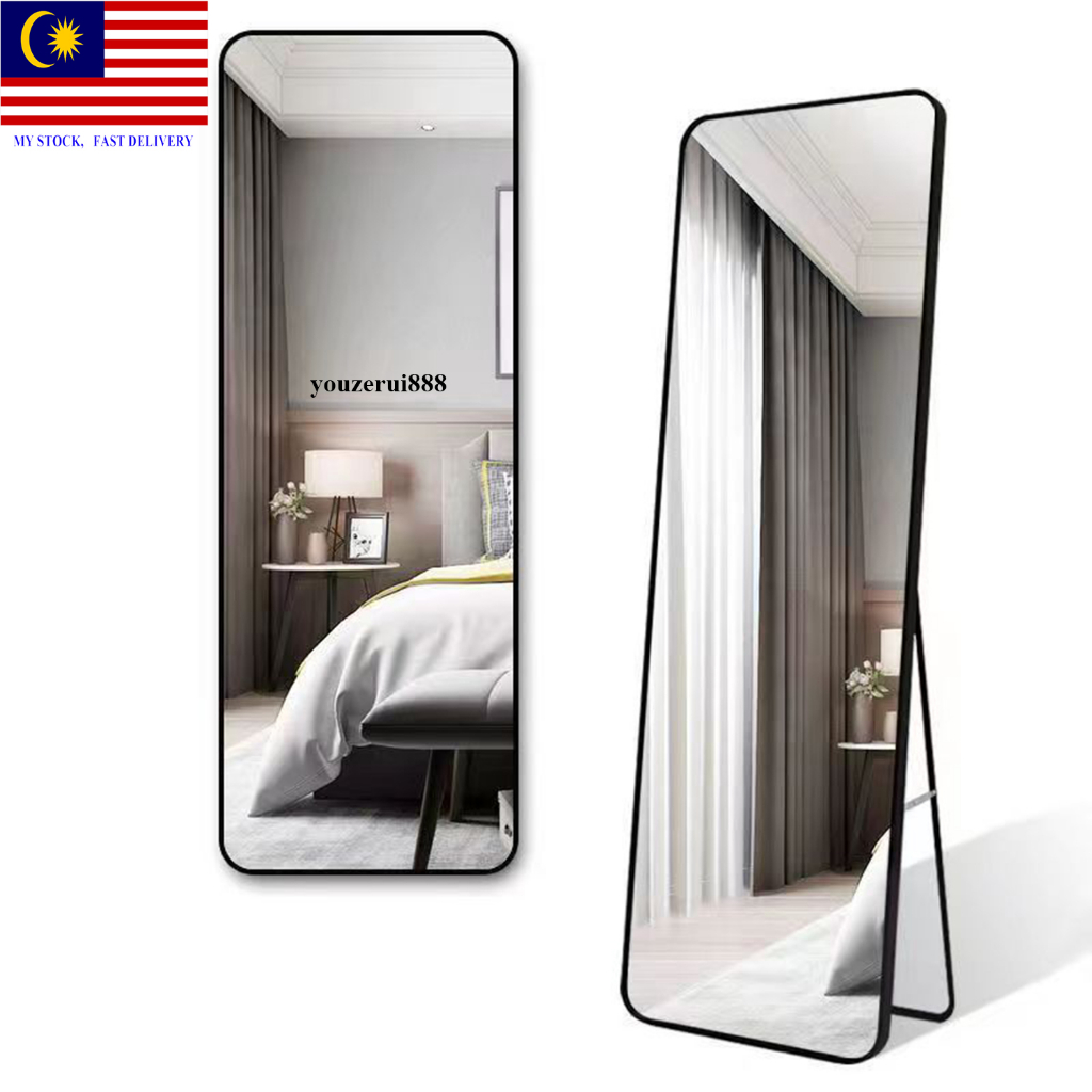 Big Wall Mirror Nordic cermin panjang dinding Bedroom Mirror Hanging