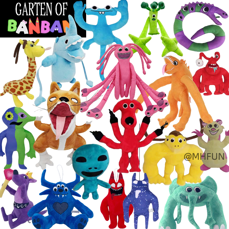 Garten of banban 5 plush toy gifts for kids birthday gift christmas