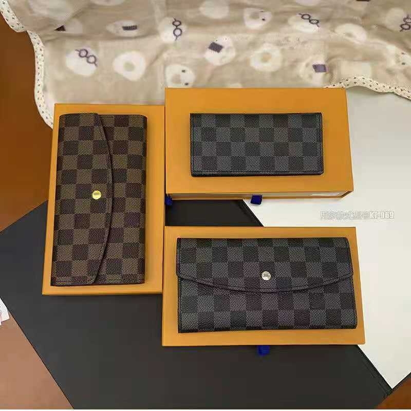 Louis Vuitton LV PF Multiple Damier Graphite Canvas Bifold Wallet N62663