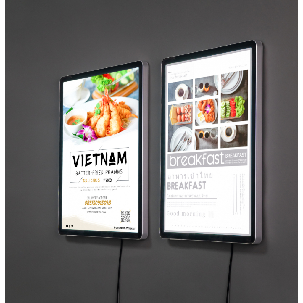 Diy poster lightbox display led advertising light box led light box