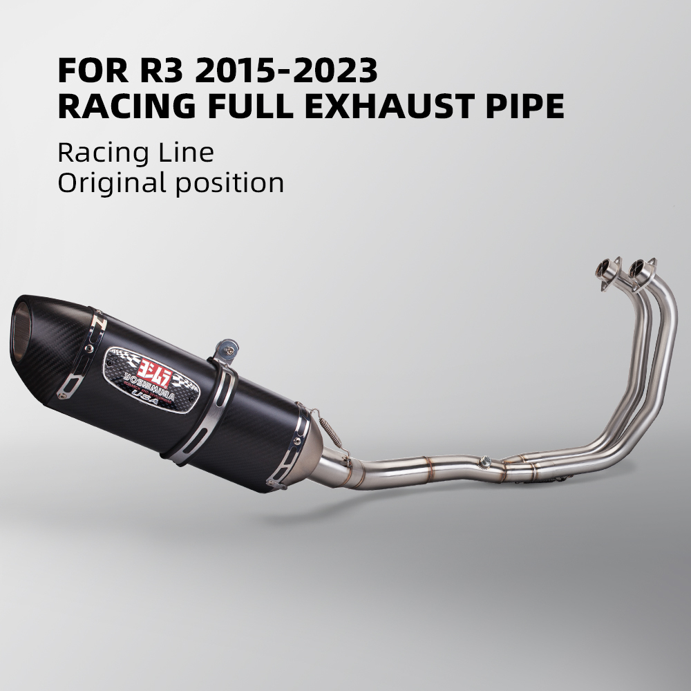 Mini Marmitta Di Scarico In Acciaio Inox Per YAMAHA R25, R3, MT25, MT03 – Suono Potente E Prestazioni Migliorate
