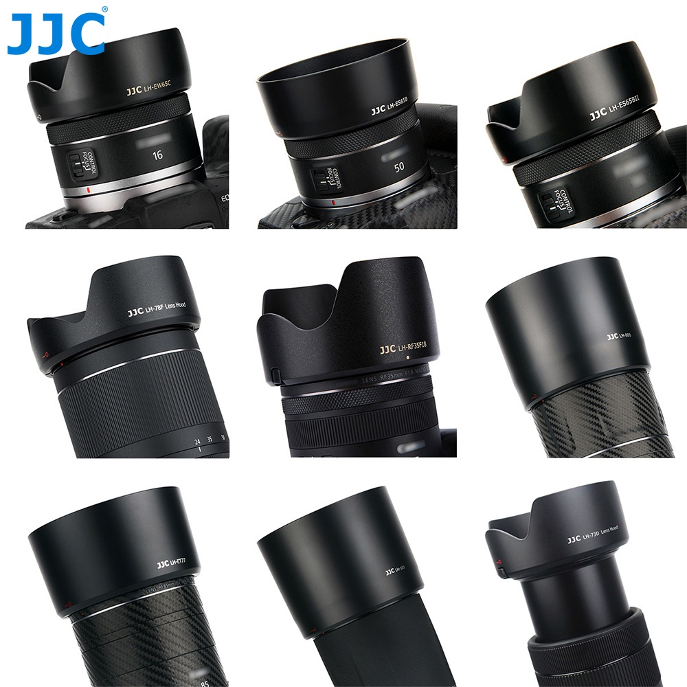 JJC Canon Lens Hood for RF Mount of Canon EOS R100 R50 R10 R8 R7 R6 ...