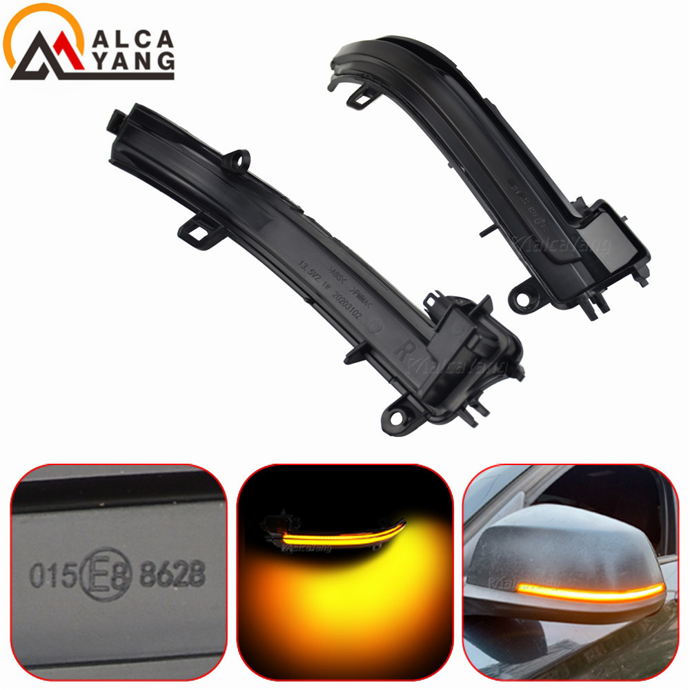 LED Dynamic Turn Signal Side Mirror Sequential Light Lamp For BMW 1 2 3