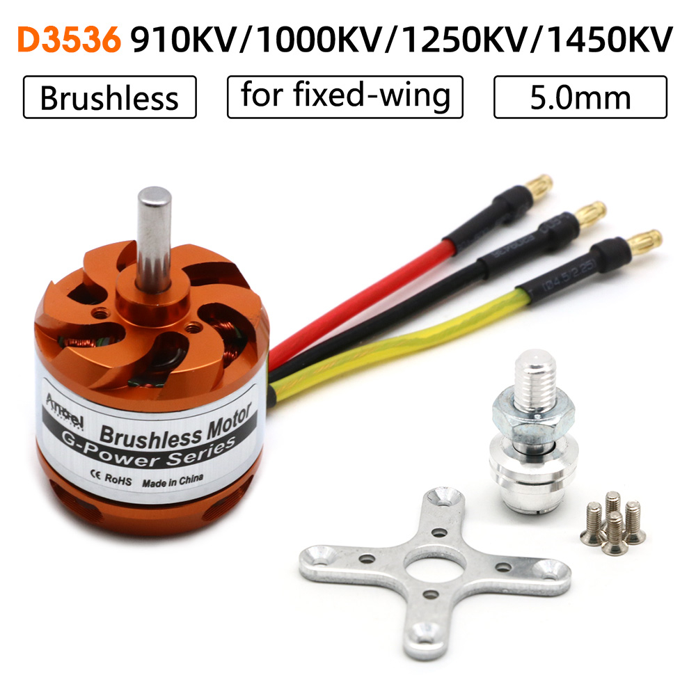 Motore RC D3536 910KV 1000KV 1250KV 1450KV Motore Brushless - Foto 4