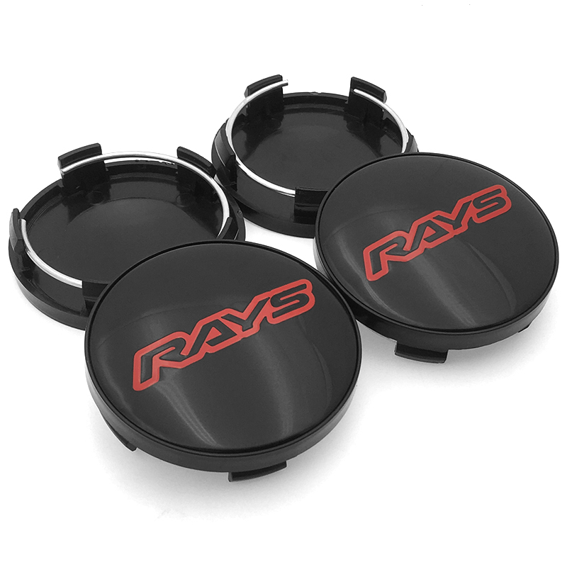 4x 58mm / 54mm Rays Nabendeckel Felgendeckel Radkappen