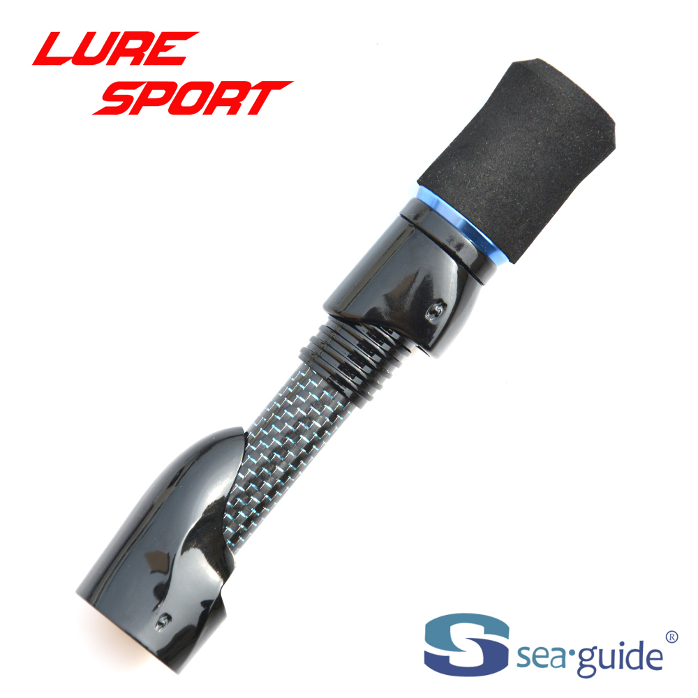 SEAGUIDE PBXMS Spin Reel Seat EVA Cap SL Nut Carbon Tube Aluminum Ring ...