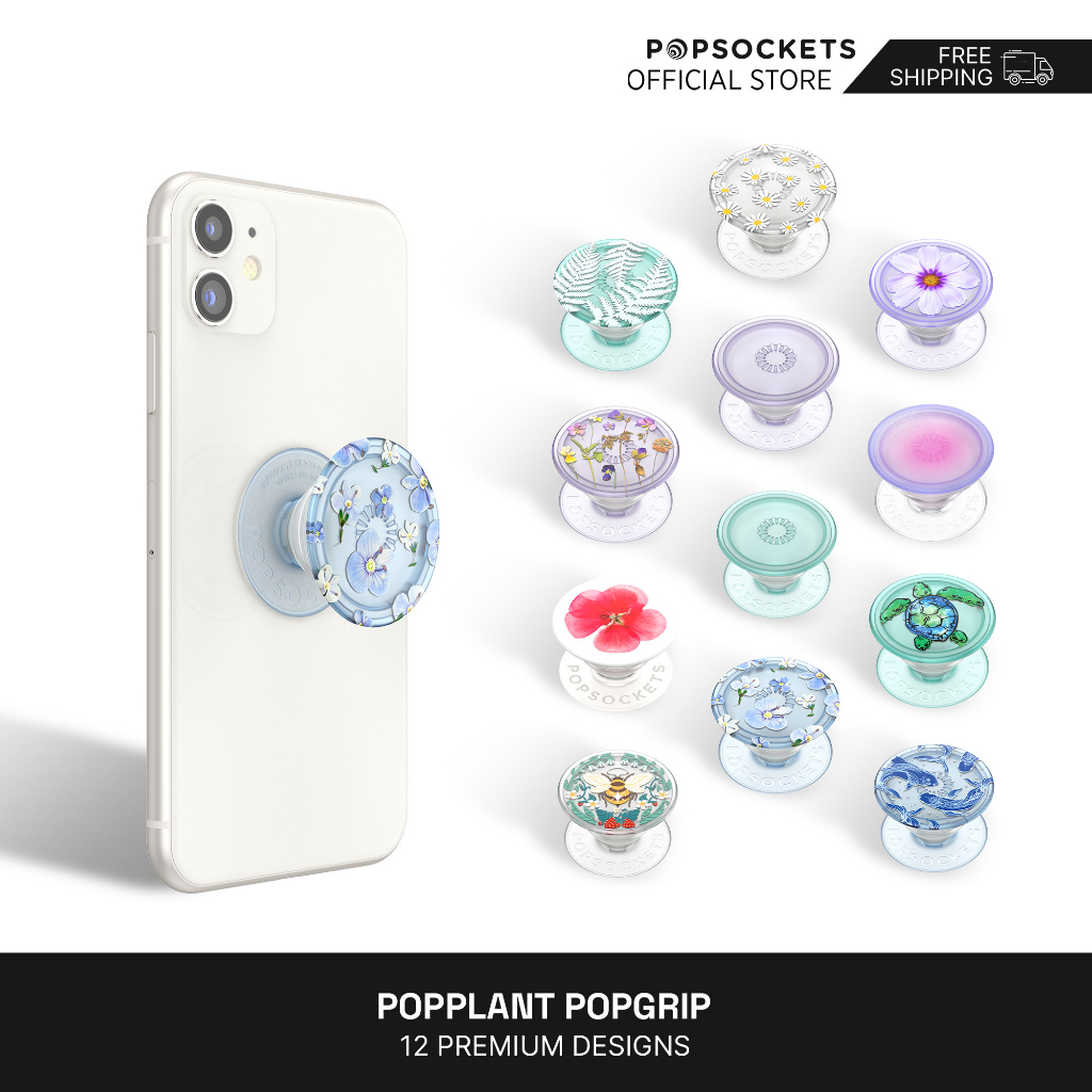 Popsockets Popplant Popgrip The Premium Phone Grip Popgrip Pop