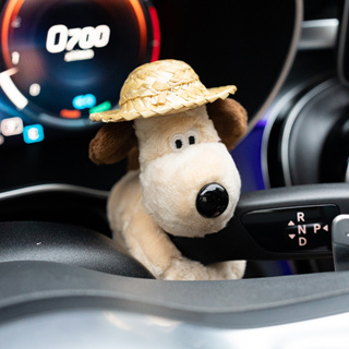 Smileofen] Car Decoration Dog,Premium Cute Car Plush Doll