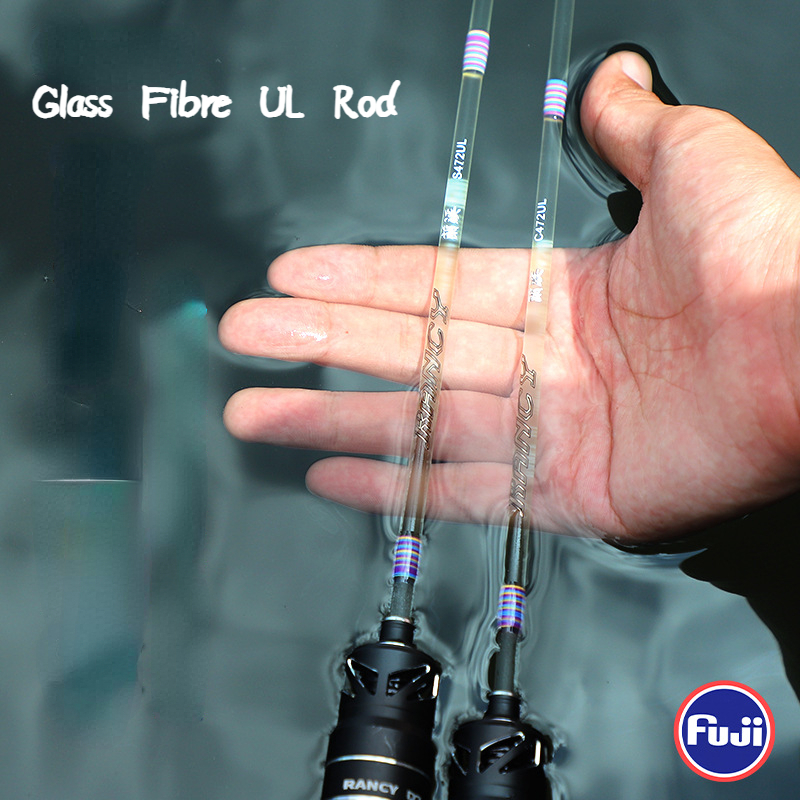 WinsCraft Fuji Glass Fibre Ultralight Trout Fishing Rod 2Sections